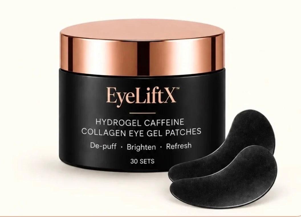 EyeLiftX Hydrogel Caffeine Collagen Eye Gel Patches